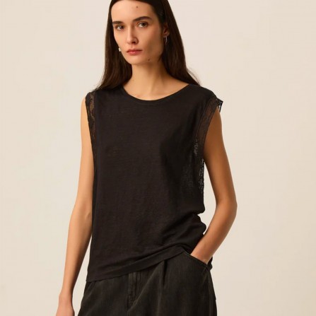 Debardeur DES PETITS HAUTS Helena Noir