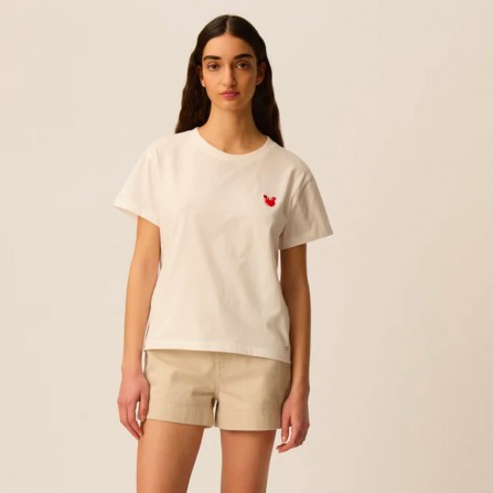 Tee Shirt DES PETITS HAUTS Ilie Ecru