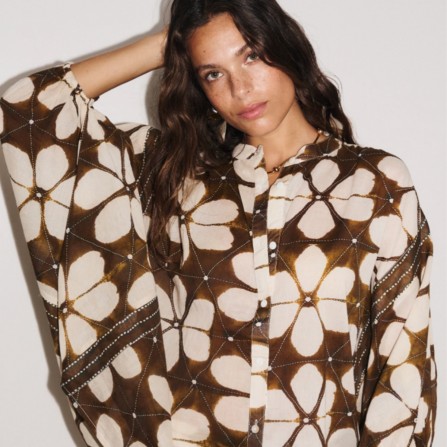 Chemise STELLA FOREST Lotus Marron 