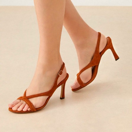 Sandales RIVECOUR N°789 Cuir Cognac