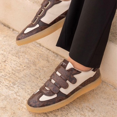 Baskets BOBBIES Vesper Cobra Brown 