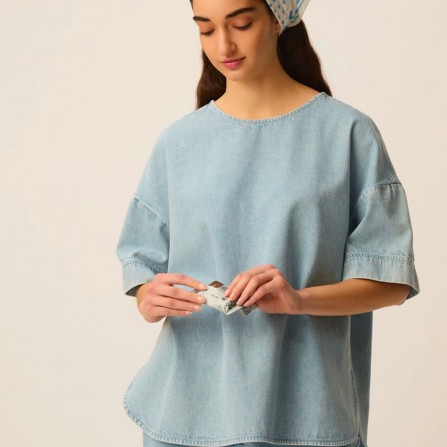 Top DES PETITS HAUTS Loris Bleach