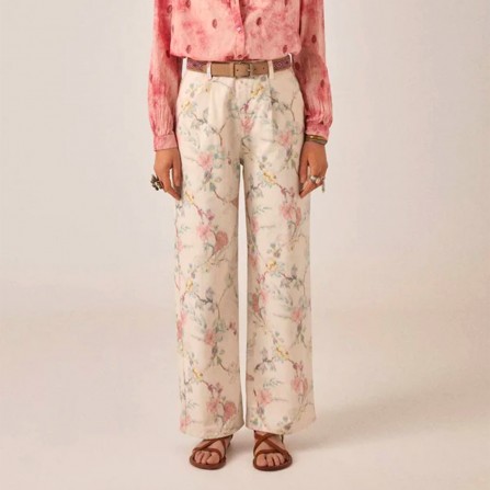 Pantalon MAISON HOTEL Lirio Dusty Pink