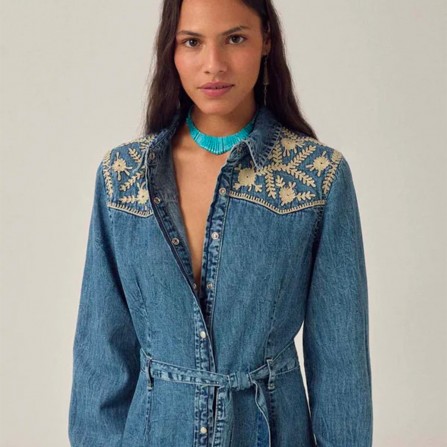 Robe MAISON HOTEL Amelia Blue Haze