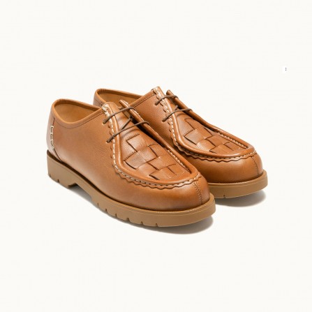 Derbies KLEMAN Padror OAK TR Cognac
