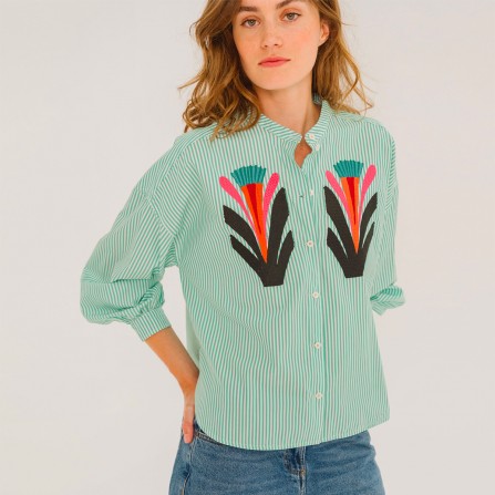 Chemise TINSELS Doha Baya Lagune