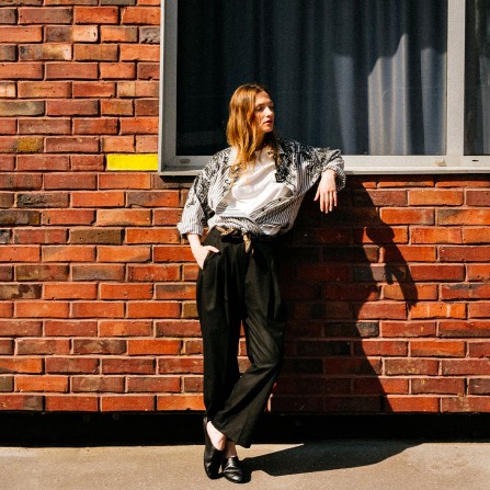 Pantalon TINSELS Pepa Cityzen Noir