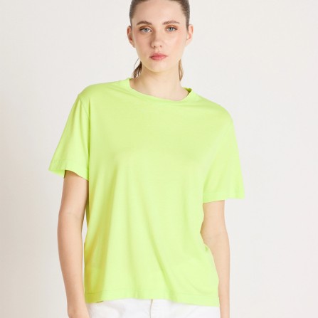Tee Shirt ABSOLUT CASHMERE Nina Lemon Neon