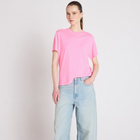 Tee Shirt ABSOLUT CASHMERE Nina Bubble Gum Neon