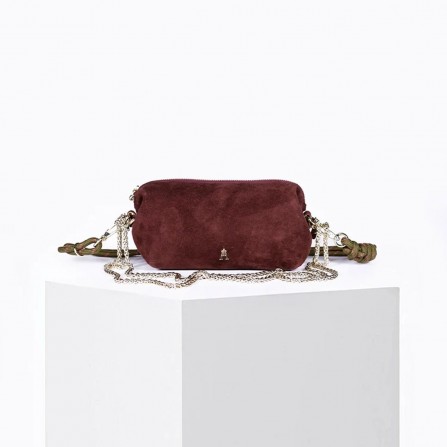 Sac CRAIE STUDIO Nuage Suede Burgundy