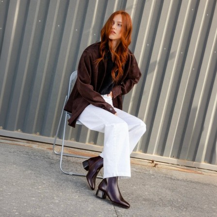 Boots BOBBIES Janis Cabernet