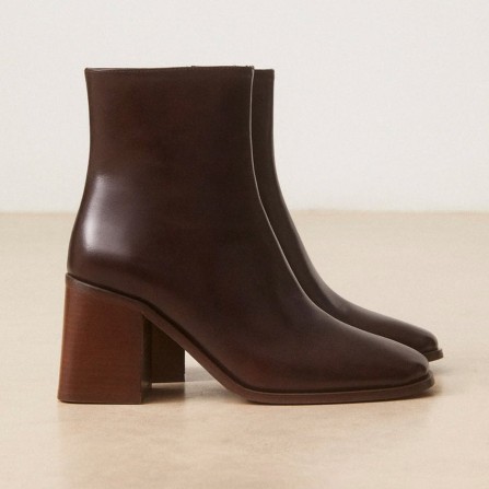 Boots RIVECOUR N°707 Cuir Marron Chocolat