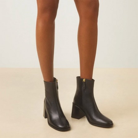 Boots RIVECOUR N°707 Cuir Noir