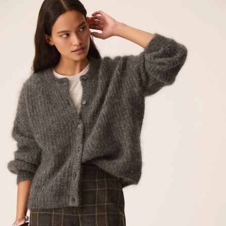 Gilet DES PETITS HAUTS Alma Anthracite