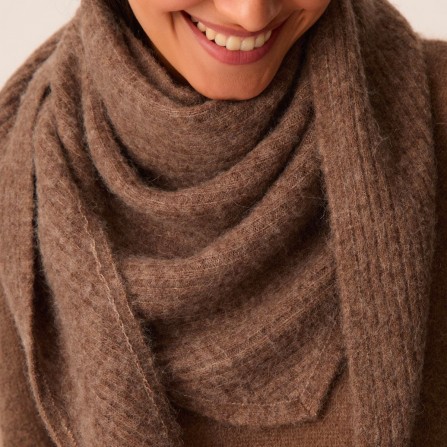 Foulard DES PETITS HAUTS Aubelle Loutre