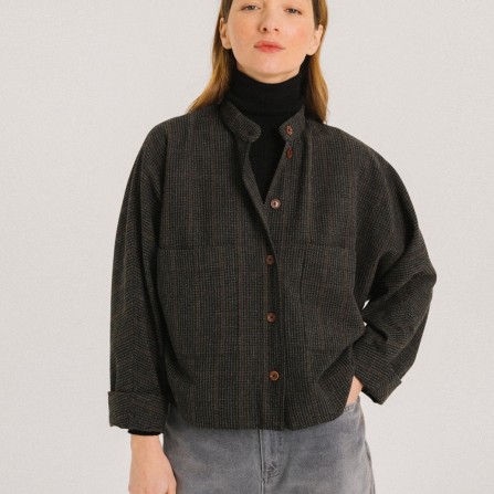 Chemise TINSELS Francis Road Noir