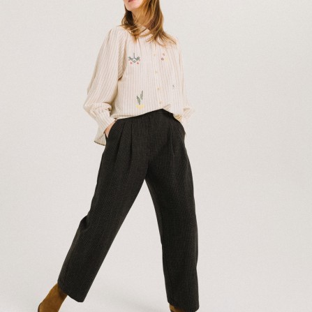 Pantalon TINSELS Pepa Road Noir