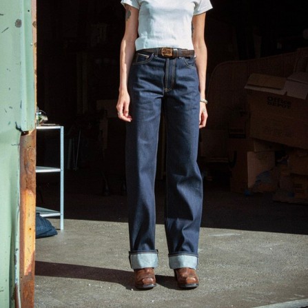 Jean NUDIE Clean Eileen Dry Twilight Selv