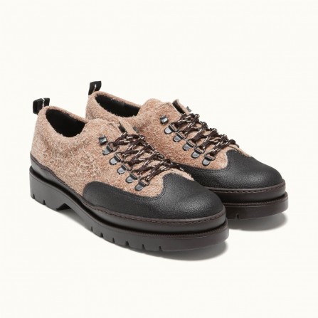 Derbies KLEMAN Courrier 2 Fur Argile Noir