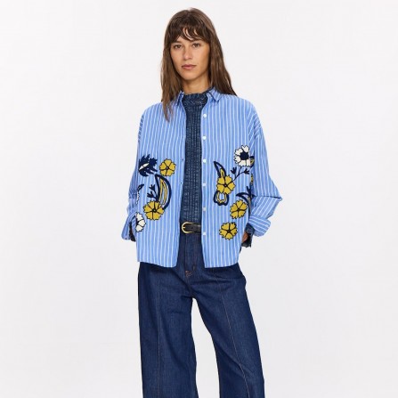 Chemise STELLA FOREST Dyla Bleu 