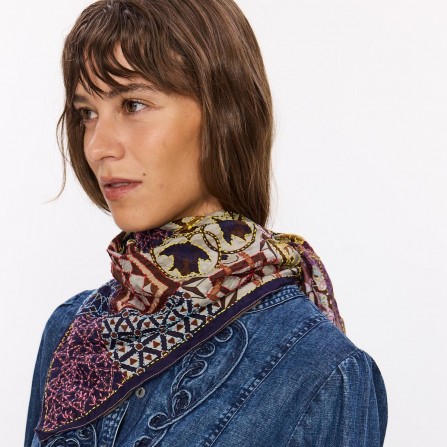 Foulard STELLA FOREST Janis Bleu 