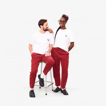 Tee Shirt WOP Poppy Panthes Optic White