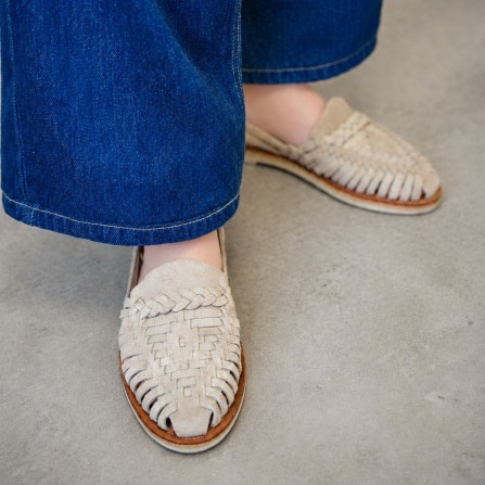 Sandale MAPACHE Alegre Suede Taupe