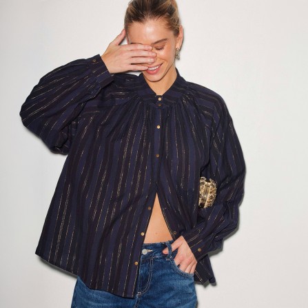 Blouse LOUIZON Kinezi Navy