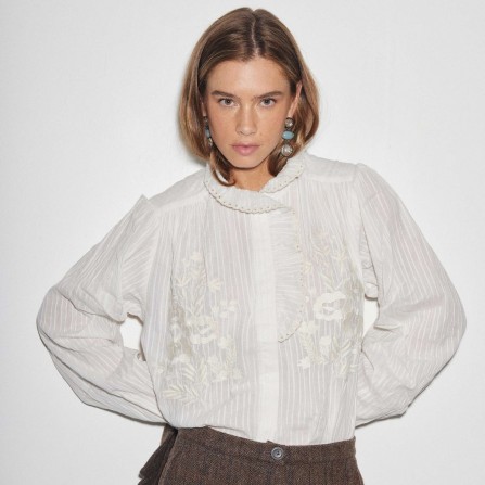 Blouse LOUIZON Padova Rayure Ajoure