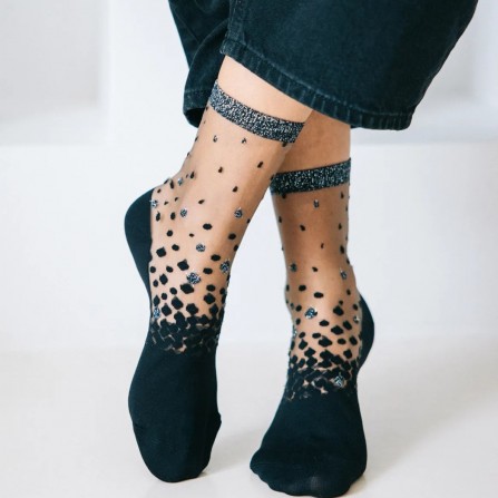 Chaussettes ST EUSTACHE Nakameguro Silver