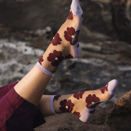 Chaussettes ST EUSTACHE Murano Violette