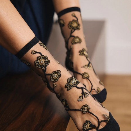 Chaussettes ST EUSTACHE Blomst Gold