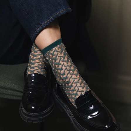 Chaussettes ST EUSTACHE Kaktus Emeraude