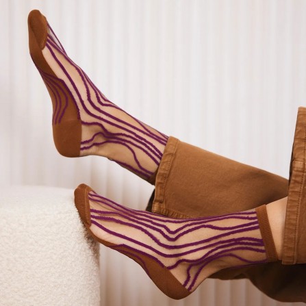 Chaussettes ST EUSTACHE Superkilen Prune