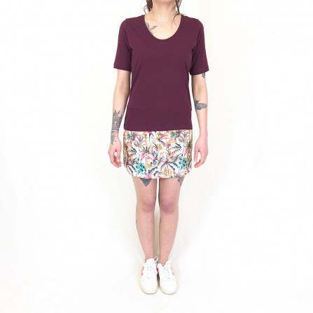 Tee Shirt NICE THINGS Organic Short Sleeve WJK019 351 